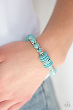 Load image into Gallery viewer, Paparazzi Accessories ❋Sagebrush Serenade - Blue Bracelet❋ Flat Rate Ship $4.50❋