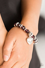 Load image into Gallery viewer, Paparazzi Accessories ❋Need I Say AMOUR? - Purple Bracelet❋ Flat Rate Ship $4.50❋