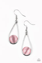 Load image into Gallery viewer, brought-to-you-by-pbjincover-the-moon-pink-earrings-paparazzi-accessories