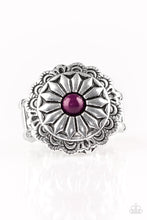 Load image into Gallery viewer, brought-to-you-by-pbjincdaringly-daisy-purple-ring-paparazzi-accessories