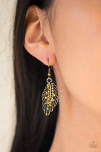 Load image into Gallery viewer, Paparazzi Accessories ❋Pilot Quest - Brass Necklace❋ Flat Rate Ship $4.50❋