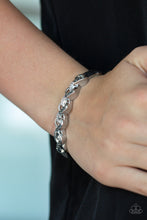 Load image into Gallery viewer, Paparazzi Accessories ❋Infinite Sparkle - Silver Bracelet❋ Flat Rate Ship $4.50❋
