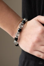Load image into Gallery viewer, Paparazzi Accessories ❋Metro Squad - Black Bracelet❋ Flat Rate Ship $4.50❋