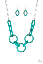 Load image into Gallery viewer, brought-to-you-by-pbjincturn-up-the-heat-blue-necklace-paparazzi-accessories