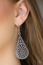 Load image into Gallery viewer, Paparazzi Accessories ❋Mandala Makeover - Green Earrings❋ Flat Rate Ship $4.50❋