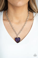 Load image into Gallery viewer, Paparazzi Accessories ❋Flirtatiously Flashy - Purple Necklace❋ Flat Rate Ship $4.50❋