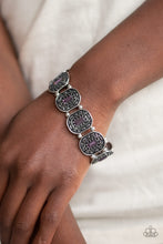 Load image into Gallery viewer, Paparazzi Accessories ❋Hidden Fortune - Purple Bracelet❋ Flat Rate Ship $4.50❋