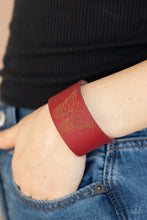 Load image into Gallery viewer, Paparazzi Accessories ❋Flirty Flutter - Red Bracelet❋ Flat Rate Ship $4.50❋