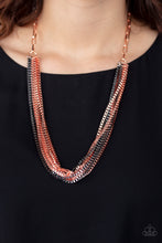Load image into Gallery viewer, Paparazzi Accessories ❋Beat Box Queen - Copper Necklace❋ Flat Rate Ship $4.50❋