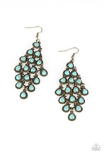 Load image into Gallery viewer, brought-to-you-by-pbjincrural-rainstorms-brass-earrings-paparazzi-accessories