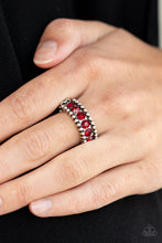 Load image into Gallery viewer, Paparazzi Accessories ❋Crank It Up - Red Ring❋ Flat Rate Ship $4.50❋