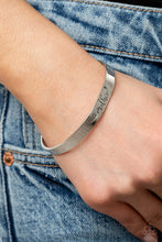 Load image into Gallery viewer, Paparazzi Accessories ❋Sweetly Named - Silver Bracelet❋ Flat Rate Ship $4.50❋