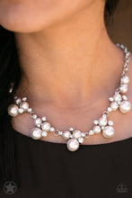 Load image into Gallery viewer, Paparazzi Accessories ⚘ Toast To Perfection - White Necklace⚘ Flat Rate Ship $4.50 ⚘