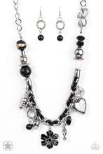 Load image into Gallery viewer, pittmanbling-and-jewelry-inc-presentscharmed-i-am-sure-black-paparazzi-accessories