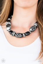 Load image into Gallery viewer, Paparazzi Accessories ⚘ In Good Glazes - Black Necklace⚘ Flat Rate Ship $4.50 ⚘