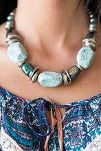 Load image into Gallery viewer, Paparazzi Accessories ⚘ In Good Glazes - Blue Necklace⚘ Flat Rate Ship $4.50 ⚘