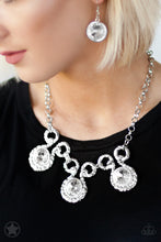Load image into Gallery viewer, Paparazzi Accessories ⚘ Hypnotized - Silver Necklace⚘ Flat Rate Ship $4.50 ⚘