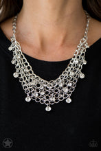 Load image into Gallery viewer, Paparazzi Accessories ⚘ Fishing for Compliments - Silver Necklace⚘ Flat Rate Ship $4.50 ⚘