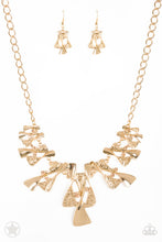 Load image into Gallery viewer, pittmanbling-and-jewelry-inc-presentsthe-sands-of-time-gold-necklace-paparazzi-accessories
