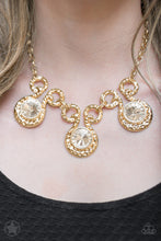 Load image into Gallery viewer, Paparazzi Accessories ⚘ Hypnotized - Gold Necklace⚘ Flat Rate Ship $4.50 ⚘