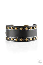 Load image into Gallery viewer, pittmanbling-and-jewelry-inc-presentsthe-wander-years-black-bracelet-paparazzi-accessories