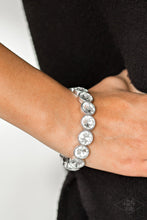 Load image into Gallery viewer, Paparazzi Accessories 🌹Number One Knockout - White Bracelet🌹 Flat Rate Ship $4.50 🌹