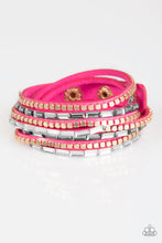 Load image into Gallery viewer, pittmanbling-and-jewelry-inc-presentsthis-time-with-attitude-pink-bracelet-paparazzi-accessories