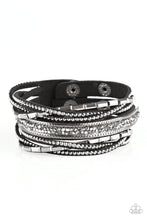 Load image into Gallery viewer, pittmanbling-and-jewelry-inc-presentspunk-prowess-black-bracelet-paparazzi-accessories