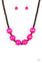 Load image into Gallery viewer, brought-to-you-by-pbjincoh-my-miami-pink-necklace-paparazzi-accessories