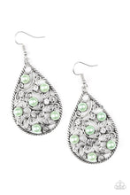 Load image into Gallery viewer, pittmanbling-and-jewelry-inc-presentsglowing-vineyards-green-earrings-paparazzi-accessories