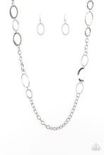 Load image into Gallery viewer, brought-to-you-by-pbjincchain-cadence-silver-necklace-paparazzi-accessories