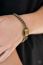 Load image into Gallery viewer, Paparazzi Accessories ⚘ Command and CONQUEROR - Brass Bracelet⚘ Flat Rate Ship $4.50 ⚘