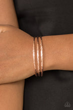 Load image into Gallery viewer, Paparazzi Accessories ⚘ Eastern Empire - Copper Bracelet⚘ Flat Rate Ship $4.50 ⚘