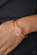 Load image into Gallery viewer, Paparazzi Accessories ⚘ Mandala Majesty - Copper Bracelet⚘ Flat Rate Ship $4.50 ⚘