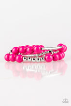 Load image into Gallery viewer, pittmanbling-and-jewelry-inc-presentsnew-adventures-pink-bracelet-paparazzi-accessories