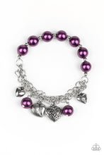 Load image into Gallery viewer, pittmanbling-and-jewelry-inc-presentsmore-amour-purple-bracelet-paparazzi-accessories
