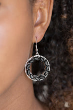 Load image into Gallery viewer, Paparazzi Accessories ⚘ Global Glow - Black Earrings⚘ Flat Rate Ship $4.50 ⚘