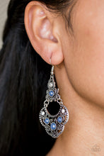 Load image into Gallery viewer, Paparazzi Accessories ⚘ Garden State Glow - Blue Earrings⚘ Flat Rate Ship $4.50 ⚘