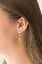 Load image into Gallery viewer, Paparazzi Accessories ⚘ 5th Avenue Fireworks - Green Earrings⚘ Flat Rate Ship $4.50 ⚘