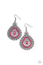 Load image into Gallery viewer, pittmanbling-and-jewelry-inc-presentscarnival-courtesan-pink-earrings-paparazzi-accessories