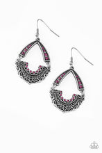 Load image into Gallery viewer, pittmanbling-and-jewelry-inc-presentsroyal-engagement-pink-earrings-paparazzi-accessories