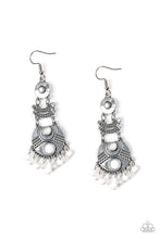 Load image into Gallery viewer, pittmanbling-and-jewelry-inc-presentstropic-tribe-white-earrings-paparazzi-accessories