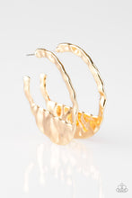 Load image into Gallery viewer, pittmanbling-and-jewelry-inc-presentsthe-beast-of-me-gold-earrings-paparazzi-accessories