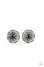 Load image into Gallery viewer, pittmanbling-and-jewelry-inc-presentscourtly-courtliness-green-post earrings-paparazzi-accessories