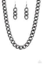 Load image into Gallery viewer, pittmanbling-and-jewelry-inc-presentsheavyweight-champion-black-necklace-paparazzi-accessories