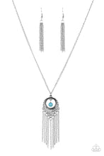 Load image into Gallery viewer, pittmanbling-and-jewelry-inc-presentswestern-weather-blue-necklace-paparazzi-accessories
