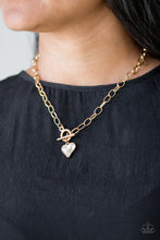 Load image into Gallery viewer, Paparazzi Accessories ⚘ Princeton Princess - Gold Necklace⚘ Flat Rate Ship $4.50 ⚘