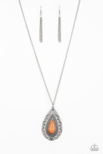 Load image into Gallery viewer, pittmanbling-and-jewelry-inc-presentssedona-solstice-orange-necklace-paparazzi-accessories