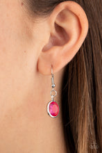Load image into Gallery viewer, Paparazzi Accessories ❋Glassy Glamorous - Pink Necklace❋ Flat Rate Ship $4.50❋