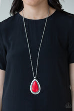 Load image into Gallery viewer, Paparazzi Accessories ⚘ BADLAND To The Bone - Red Necklace⚘ Flat Rate Ship $4.50 ⚘